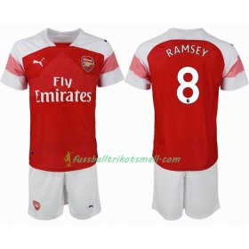 Fußballtrikots Arsenal RAMSEY 8 Kinder 2018-2019 Kurzarm Heimtrikotsatz kaufen